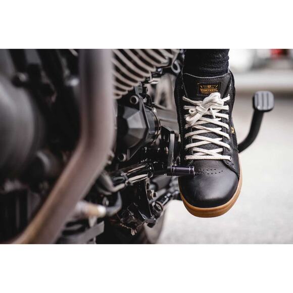 Cortech Slayer Black Leather Men’s Riding Shoe Motorcycle Size 12 - Picture 7 of 7